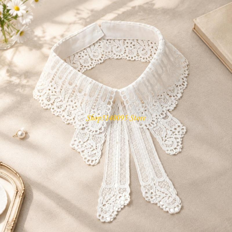 DXAE Faux Collar for Women, Wh - Necklaces 评论和价格