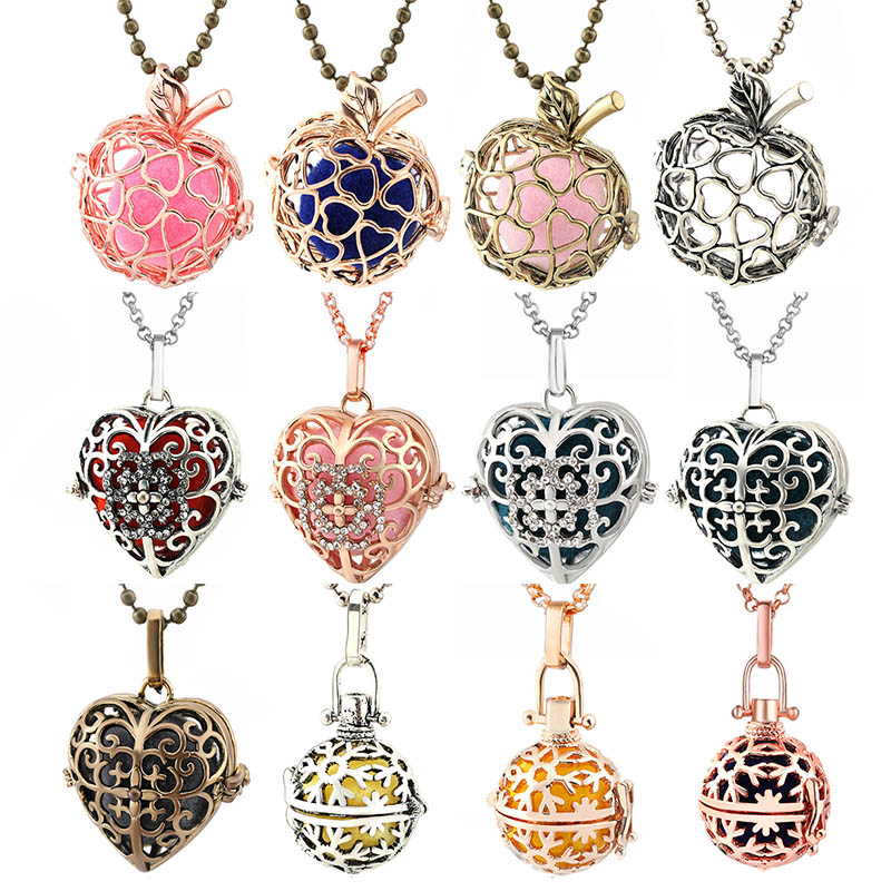 Mexico Chime Heart-Shaped Vint - Heart Locket Necklace Photo 评论和价格